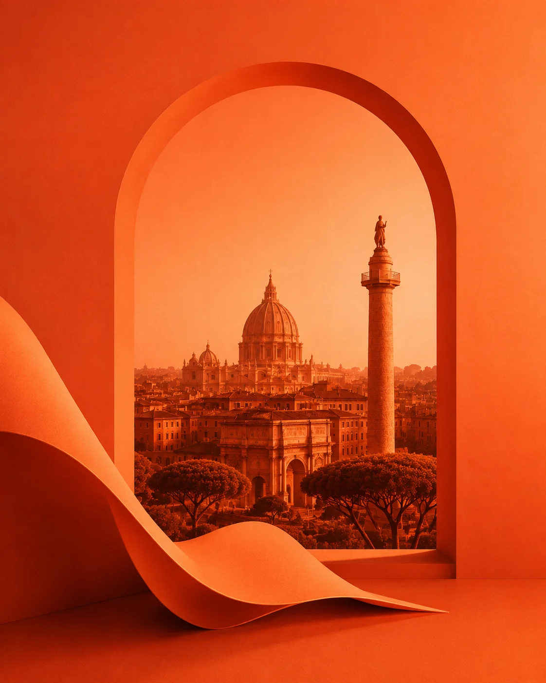 Roma, la cupola di San Pietro