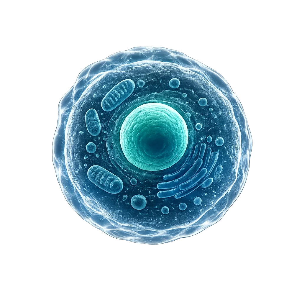 Living cell — sequential enzyme activity